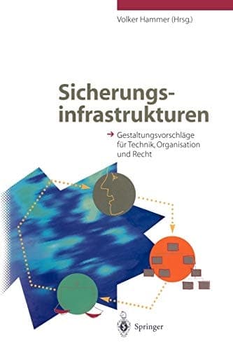 Sicherungsinfrastrukturen Gestaltungsvorschläge für Technik, Organisation und Recht