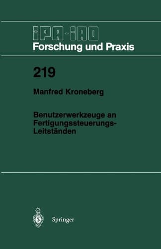 Benutzerwerkzeuge an Fertigungssteuerungs-Leitständen