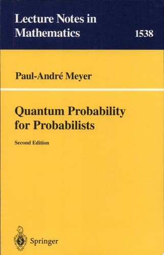 Quantum Probability for Probabilists