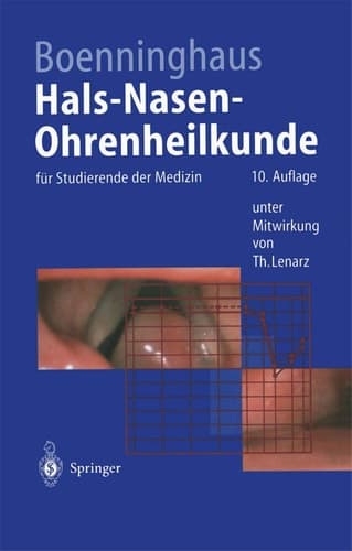 Hals-Nasen-Ohrenheilkunde für Studierende der Medizin gegliedert nach dem Gegenstandskatalog 3 (1993) ; im Anhang 320 Prüfungsaufgaben