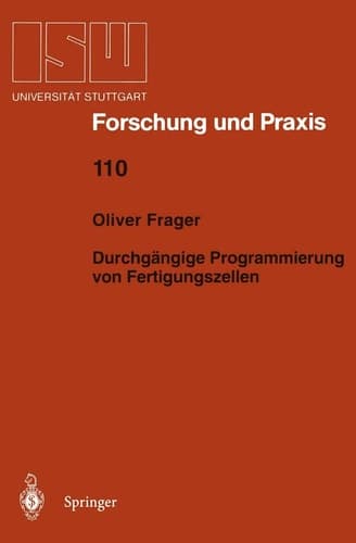 Durchgängige Programmierung von Fertigungszellen