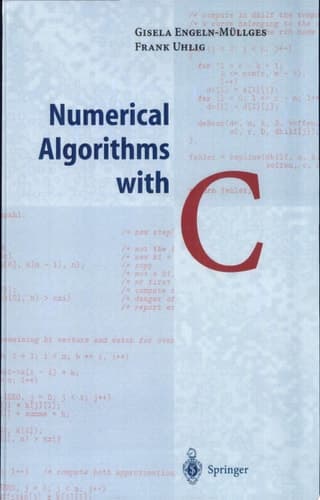 Numerical Algorithms with C