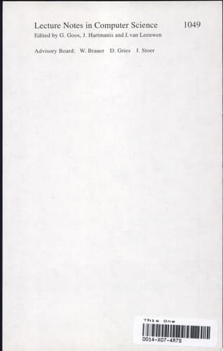 Object-Technologies for Advanced Software Second JSSST International Symposium, ISOTAS '96, Kanazawa, Japan, March 11-15, 1996. Proceedings