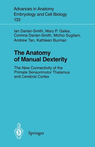The Anatomy of Manual Dexterity The New Connectivity of the Primate Sensorimotor Thalamus and Cerebral Cortex