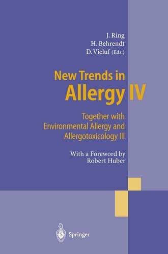 New Trends in Allergy IV: Together With Environmental Allergy and Allergotoxicology III