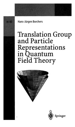 Translation Group and Particle Representations in Quantum Field Theory
