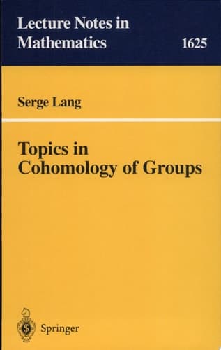 Topics in Cohomology of Groups