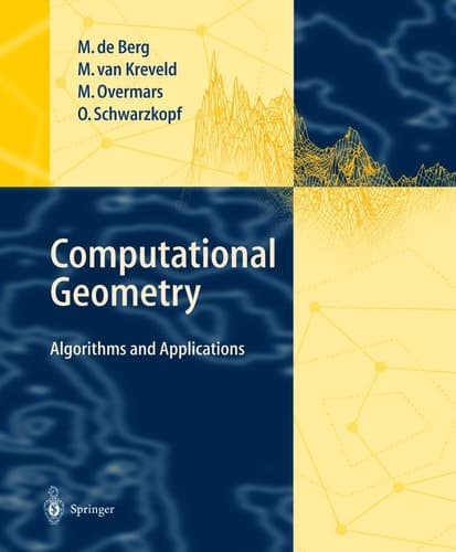 Computational Geometry Algorithms and Applications