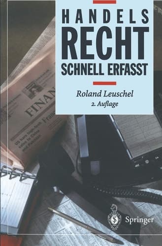 Handelsrecht schnell erfasst