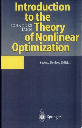 Introduction to the Theory of Nonlinear Optimization