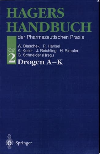 Hagers Handbuch der pharmazeutischen Praxis