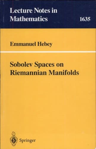 Sobolev Spaces on Riemannian Manifolds