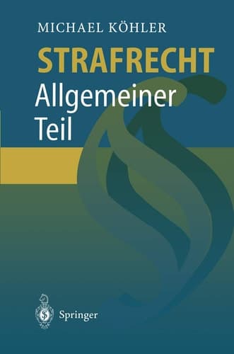 Strafrecht Allgemeiner Teil