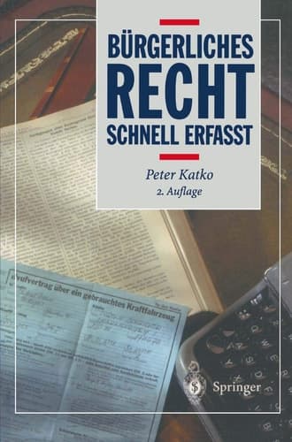 Bürgerliches Recht schnell erfasst