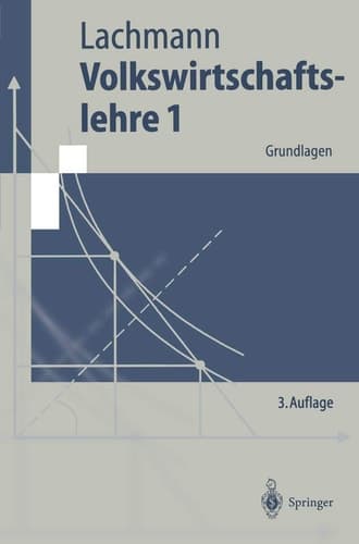 Volkswirtschaftslehre 1 Grundlagen