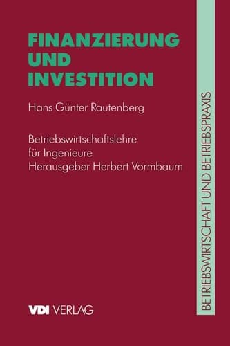 Finanzierung Und Investition