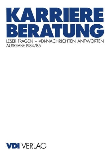 Karriereberatung Leser Fragen — VDI-Nachrichten Antworten
