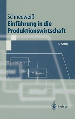 Einführung in die Produktionswirtschaft