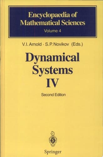 Dynamical Systems IV Symplectic Geometry and its Applications