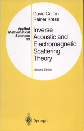 Inverse Acoustic and Electromagnetic Scattering Theory
