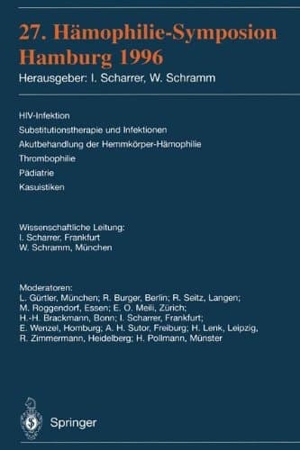 Verhandlungsberichte Hamburg 1996