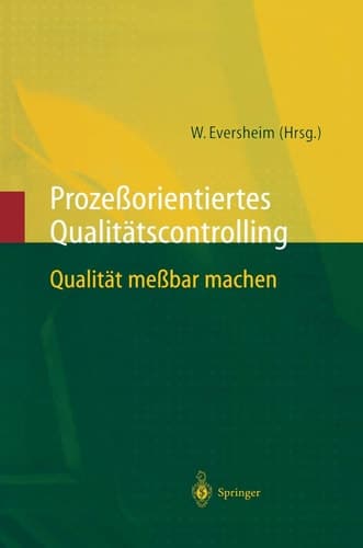 PROZE ORIENTIERTES QUALIT TSCONTROLLING QUALIT T
