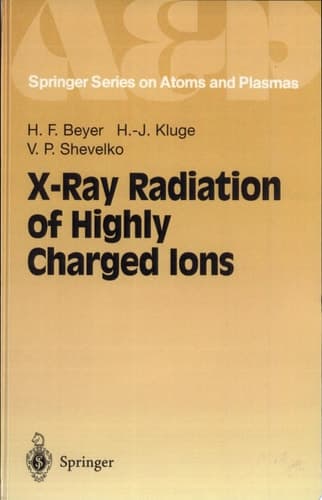 X-Ray Radiation of Highly Charged Ions