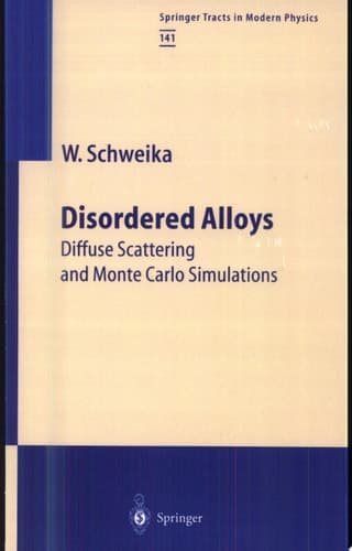 Disordered Alloys Diffuse Scattering and Monte Carlo Simulations
