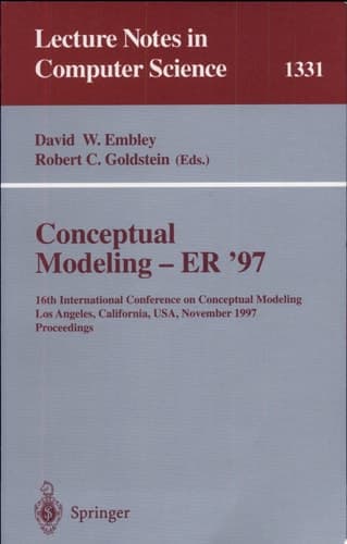 Conceptual Modeling - ER '97 16th International Conference on Conceptual Modeling, Los Angeles, CA, USA, November 3-5, 1997. Proceedings