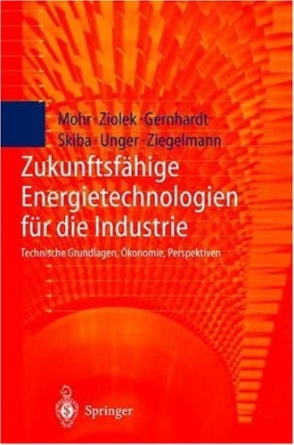 Zukunftsfähige Energietechnologien für die Industrie Technische Grundlagen, Ökonomie, Perspektiven