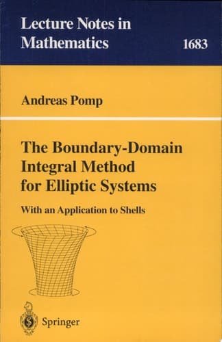 The Boundary-Domain Integral Method for Elliptic Systems With Application to Shells