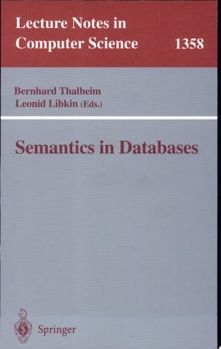 Semantics in Databases