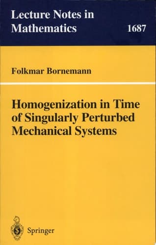 Homogenization in Time of Singularly Perturbed Mechanical Systems