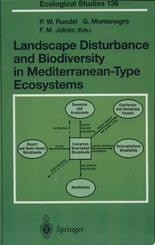 Landscape Disturbance and Biodiversity in Mediterranean-Type Ecosystems