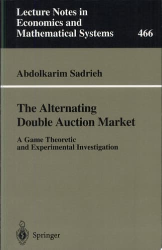 The Alternating Double Auction Market A Game Theoretic and Experimental Investigation