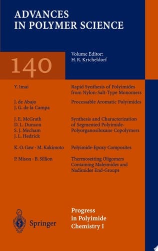 Progress in Polyimide Chemistry I