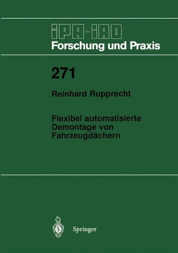 Flexibel automatisierte Demontage von Fahrzeugdächern