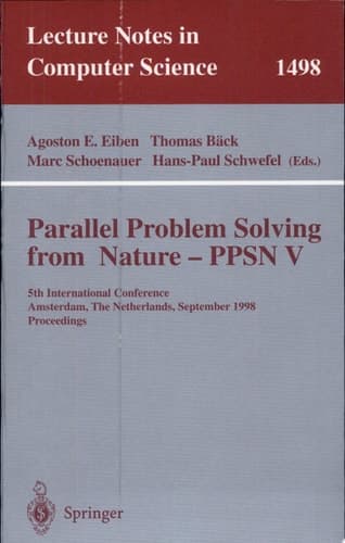 Parallel Problem Solving from Nature - PPSN V 5th International Conference, Amsterdam, The Netherlands, September 27-30, 1998, Proceedings
