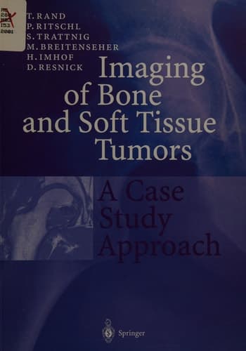 Imaging of Bone and Soft Tissue Tumors A Case Study Approach