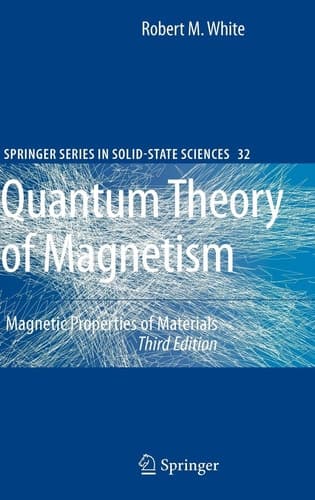 Quantum Theory of Magnetism