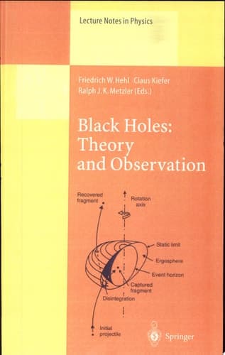 Black Holes: Theory and Observation Proceedings of the 179th W.E. Heraeus Seminar Held at Bad Honnef, Germany, 18–22 August 1997