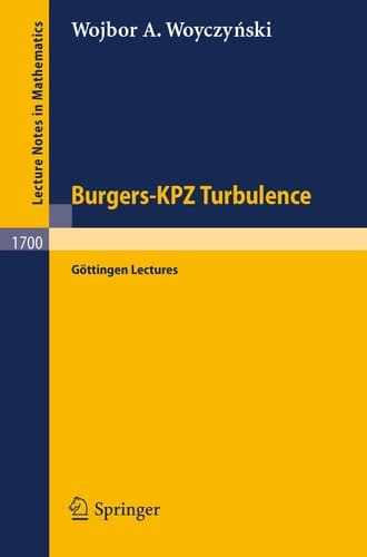 Burgers-KPZ Turbulence. GÇôttingen Lectures