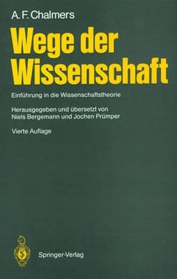 Wege der Wissenschaft Einführung in die Wissenschaftstheorie