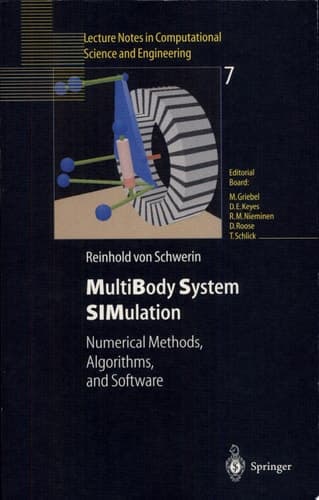 MultiBody System SIMulation Numerical Methods, Algorithms, and Software