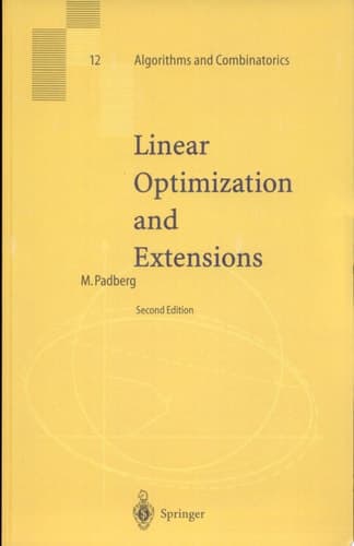 Linear Optimization and Extensions