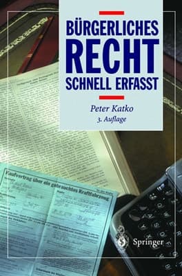 Bürgerliches Recht schnell erfaßt