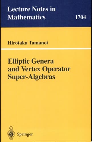 Elliptic Genera and Vertex Operator Super-Algebras