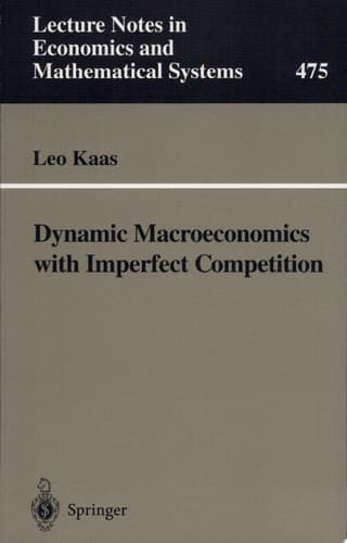 Dynamic Macroeconomics with Imperfect Competition