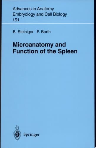 Microanatomy and Function of the Spleen