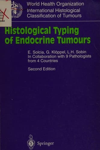 Histological Typing of Endocrine Tumours